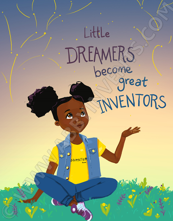 Abby Art Print for Little Dreamers - Diverse Kids STEM Books & Activities from SeeSoar Kids