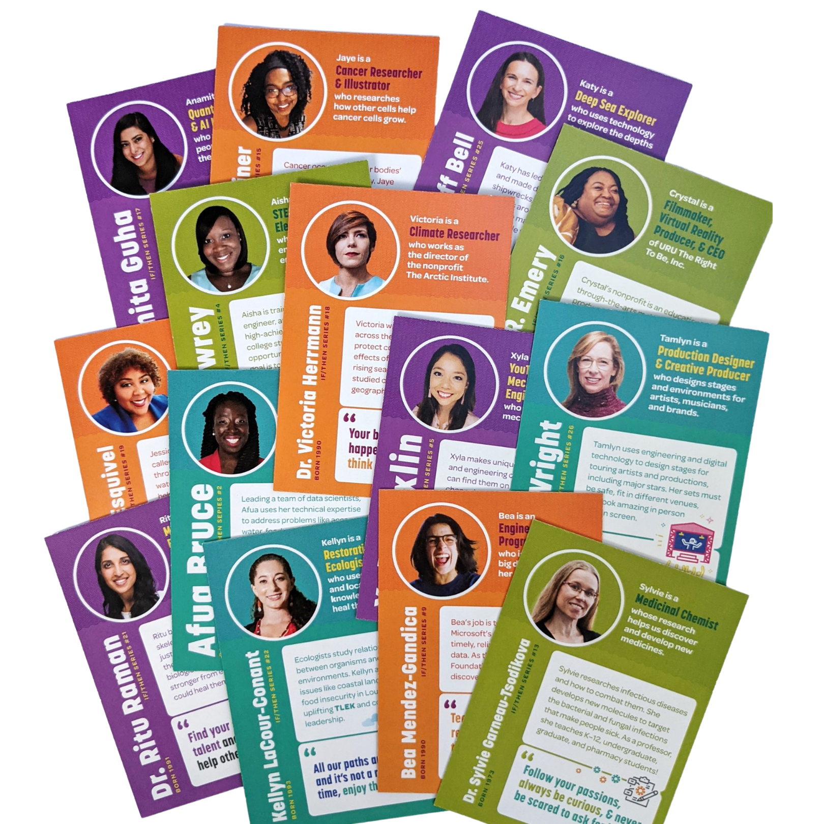Women In STEM Trading Card Deck - Diverse Kids STEM Books & Activities from SeeSoar Kids