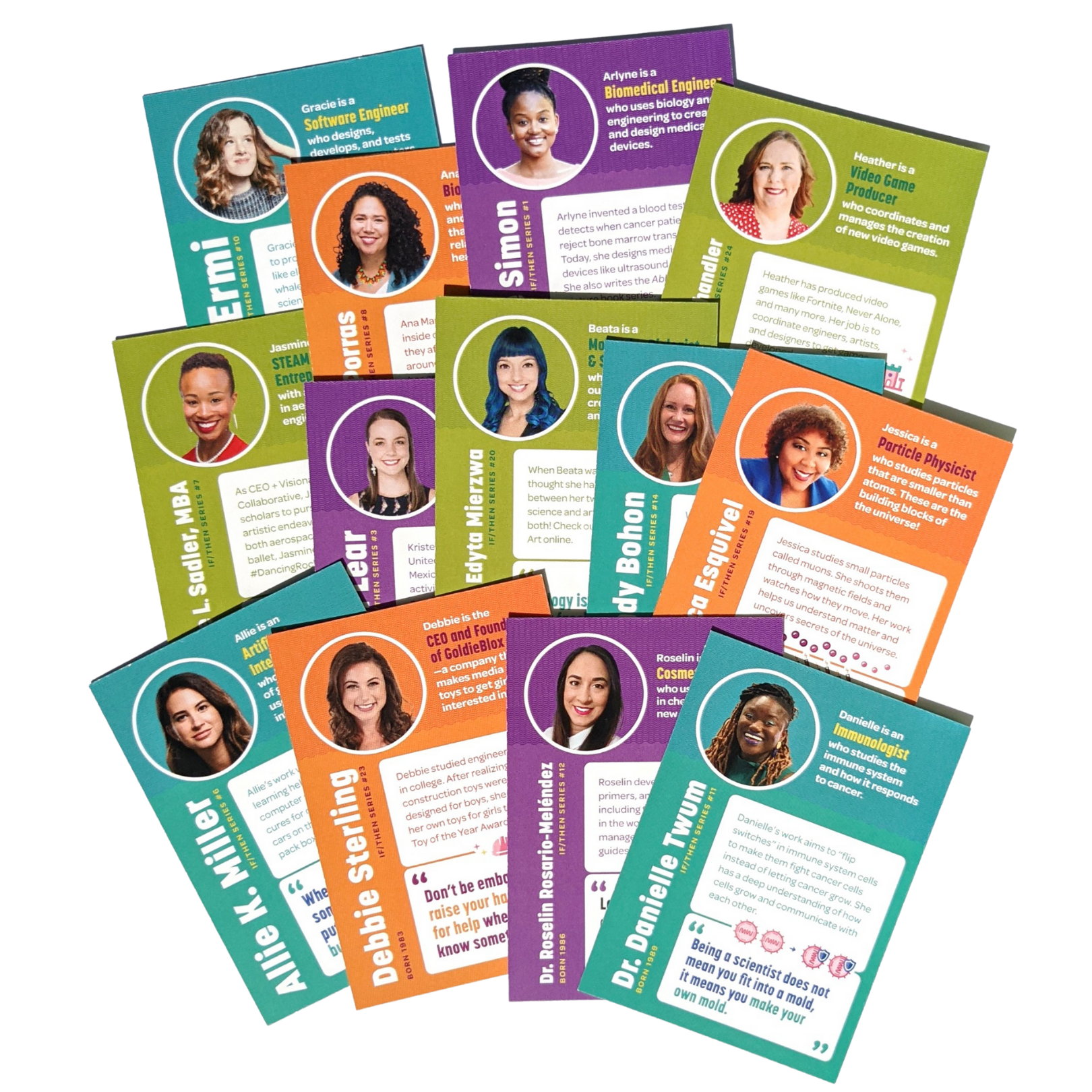 Women In STEM Trading Card Deck - Diverse Kids STEM Books & Activities from SeeSoar Kids